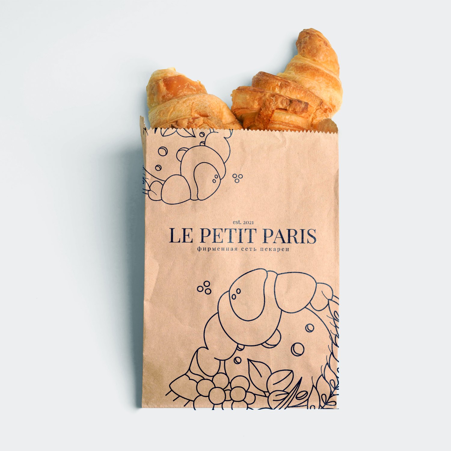 Le Petit Paris — bread bag