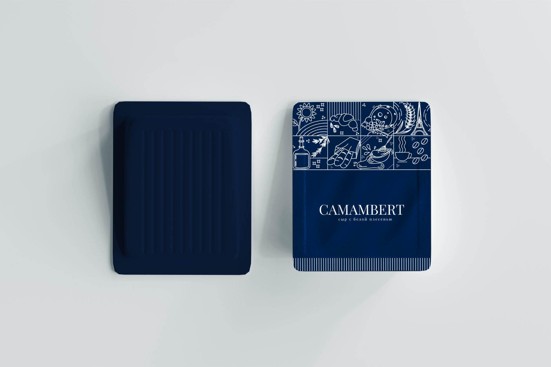 Le Petit Paris — camembert packaging