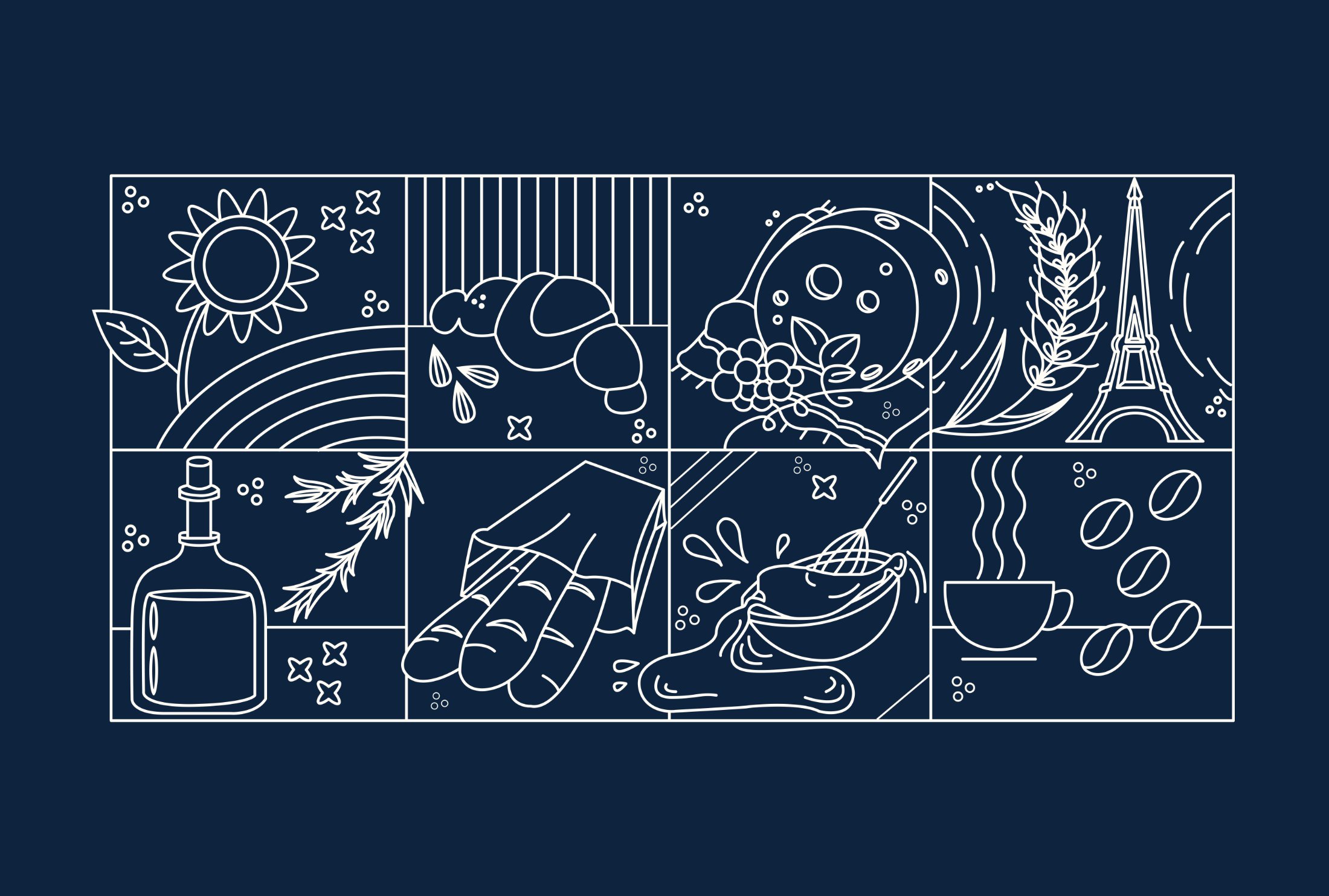Le Petit Paris — identity pattern