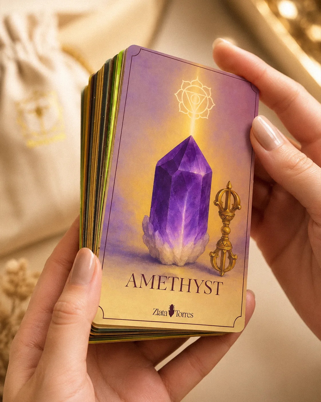 Amethyst oracle card